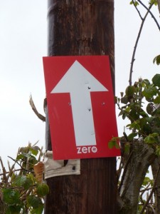 course sign