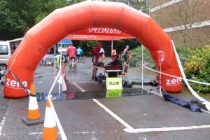 finish line