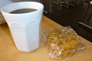 coffee and cookies