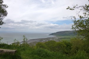 sea views from Porlock Toll Road