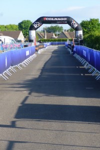 the start line