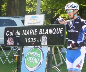 top of the Col de Marie-Blanque