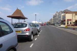 burnham on sea front