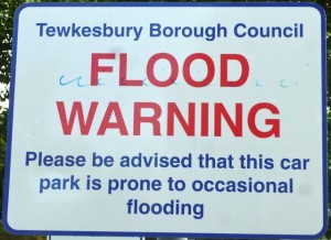 flooding sign