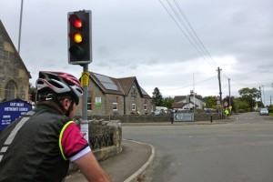 stopping for traffic lights