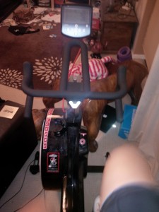 on wattbike