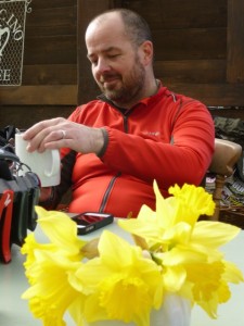 gaz and daffodils