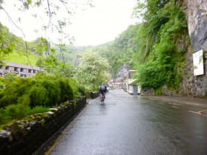 approaching a wet Gorge