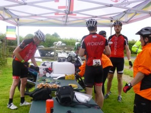 Woking CC first food stop