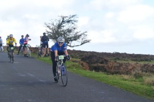 smiling after Dunkery Beacon