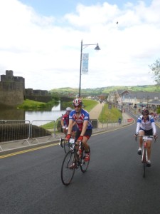 Caerphilly and riders