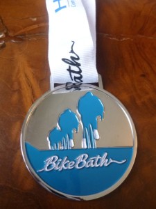 Bike Bath medal
