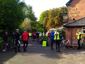 Food stop at The King's Arms