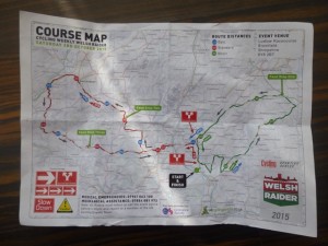 the course map