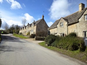 cottages up hill