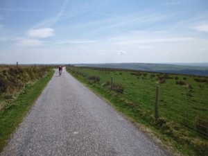 flat out into the wind