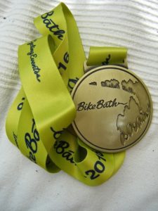 Bike Bath 2016 Medal