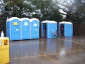 portable toilets