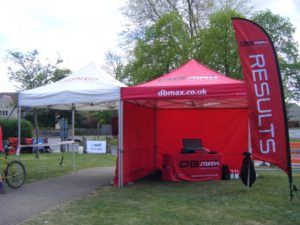 empty timing tents