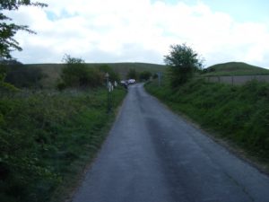 timed Uffington climb